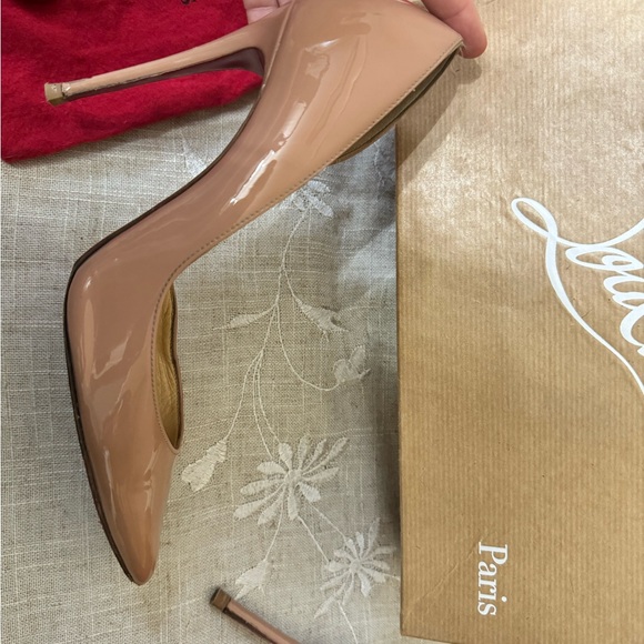 Christian Louboutin Iriza 100mm pumps blush - Picture 7 of 12